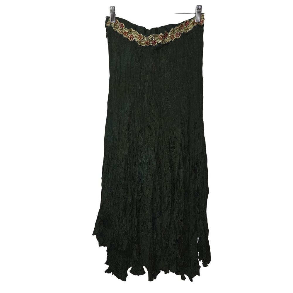 Chaudry Sports KC Thanksgiving Forest Green Maxi Skirt